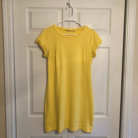 NY&C Yellow T-shirt Dress - Picture 1 of 2